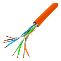 Lanberg LCU5-10CC-0305-O cable de red Naranja 305 m Cat5 U/UTP (UTP