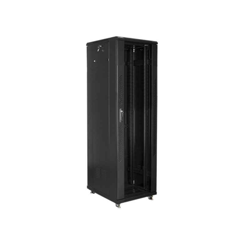 Lanberg FF01-6842-12B armario rack 42U Rack o bastidor independiente Negro
