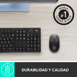 Logitech 910-005905 ratón Oficina Ambidextro RF inalámbrico Óptico 1000 DPI