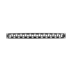Lanberg PPKS-1224-B panel de parcheo 1U