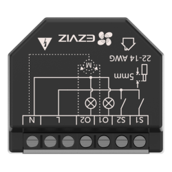 EZVIZ T36WN Inalámbrico Negro