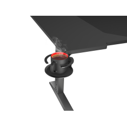 GENESIS NDS-2249 escritorio para ordenador Negro