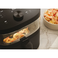 Haier HAF5TWA 011 6,5 L Independiente 2000 W Freidora de aire caliente Negro