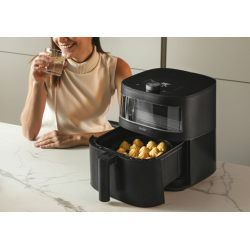 Haier HAF5TWA 011 6,5 L Independiente 2000 W Freidora de aire caliente Negro