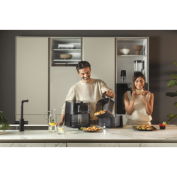 Haier HAF5TWA 011 6,5 L Independiente 2000 W Freidora de aire caliente Negro