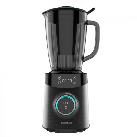 Cecotec 04304 licuadora 1,8 L Batidora de vaso 1800 W Negro, Acero inoxidable