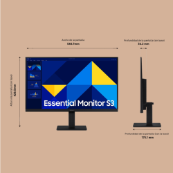 Samsung S24D304GAU pantalla para PC 61 cm (24") 1920 x 1080 Pixeles Full HD LED Negro