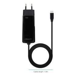 TooQ TQLC-USBCGAN100PD-C cargador de dispositivo móvil Portátil, Universal Corriente alterna Interior