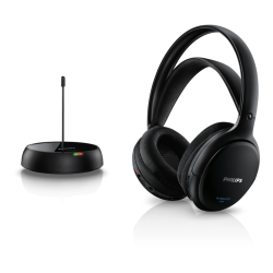 Philips SHC5200/10 auricular y casco Auriculares Inalámbrico y alámbrico Diadema Música Negro
