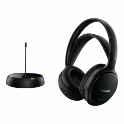 Philips SHC5200/10 auricular y casco Auriculares Inalámbrico y alámbrico Diadema Música Negro
