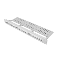Lanberg PPKS-1124-S panel de parcheo 1U