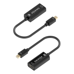 AISENS A125-0904 adaptador de cable de vídeo 0,15 m Mini DisplayPort HDMI tipo A (Estándar