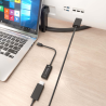 AISENS A125-0904 adaptador de cable de vídeo 0,15 m Mini DisplayPort HDMI tipo A (Estándar