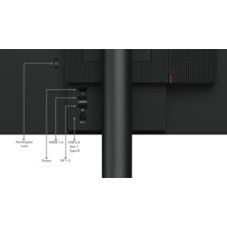 Lenovo ThinkCentre M75q + Tiny-In-One 24 Gen 5 AMD Ryzen™ 5 8500GE 16 GB DDR5-SDRAM 512 GB SSD Windows 11 Pro Mini PC Negro