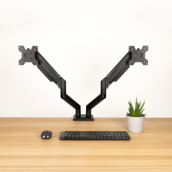 TooQ DB1434TNR-B soporte para monitor 86,4 cm (34") Escritorio Negro