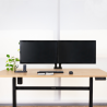 TooQ DB1434TNR-B soporte para monitor 86,4 cm (34") Escritorio Negro