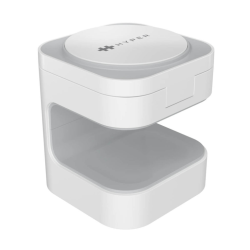 Targus HJ3320WHGL cargador de dispositivo móvil Auriculares, Smartphone, Reloj inteligente Blanco USB Cargador inalámbrico Carga