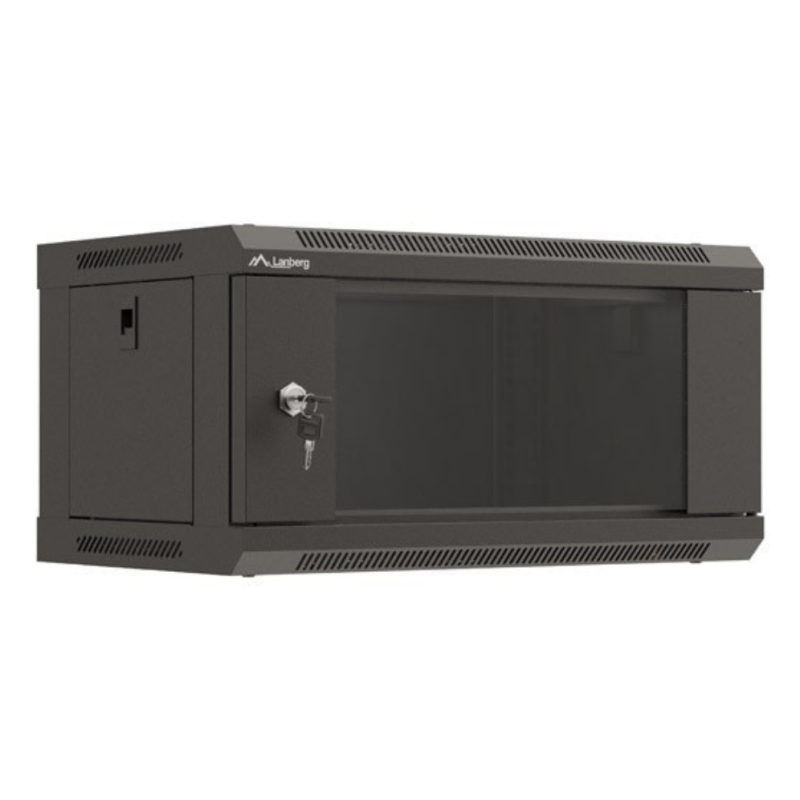 Lanberg WF03-5304-10B armario rack 4U Bastidor de pared Negro