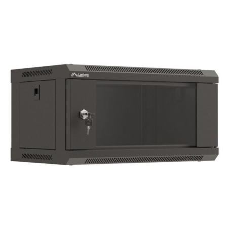 Lanberg WF03-5304-10B armario rack 4U Bastidor de pared Negro