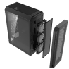 XPG VALOR AIR PLUS Midi Tower Negro