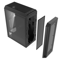 XPG VALOR AIR PLUS Midi Tower Negro