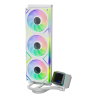 XPG LEVANTE II 360 Procesador Sistema de refrigeración líquida todo en uno 12 cm Blanco