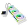 XPG LEVANTE II 360 Procesador Sistema de refrigeración líquida todo en uno 12 cm Blanco