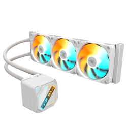 GIGABYTE GAMING 360 ICE Procesador Sistema de refrigeración líquida todo en uno 12 cm Blanco 1 pieza(s