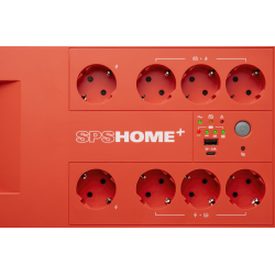 Salicru SPS 850 HOME+ sistema de alimentación ininterrumpida (UPS) Línea interactiva 0,65 kVA 360 W 8 salidas AC