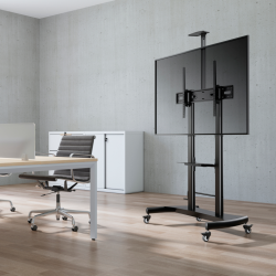 AISENS FT100TE-123 soporte para pantalla de señalización 2,54 m (100"