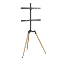 Gembird TVS-65S-01 soporte para TV 165,1 cm (65") Negro, Madera