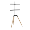 Gembird TVS-65S-01 soporte para TV 165,1 cm (65") Negro, Madera