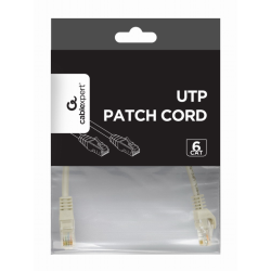 Gembird CAT6A Patchkabel Ungeschirmt 0.25m - PP6U-CU-0.25m