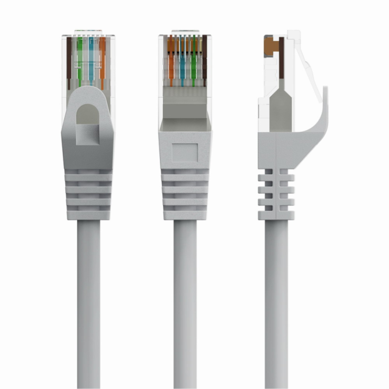 Gembird PP6U-CU-3M cable de red Gris Cat6 U/UTP (UTP