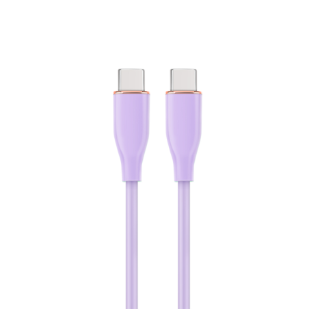 Gembird CC-USB2S-CMCM-1.5M-P cable USB USB 2.0 1,5 m USB C Púrpura