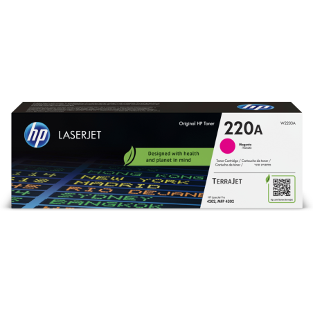 HP 220A Magenta Original LaserJet Toner Cartridge cartucho de tóner 1 pieza(s