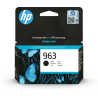 HP 963 Black Original Ink Cartridge cartucho de tinta 1 pieza(s) Rendimiento estándar