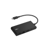ASUS Dual 4K USB-C Dock DC201 Alámbrico USB 3.2 Gen 2 (3.1 Gen 2) Type-C Negro