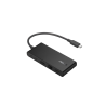 ASUS Dual 4K USB-C Dock DC201 Alámbrico USB 3.2 Gen 2 (3.1 Gen 2) Type-C Negro