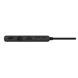 ASUS Dual 4K USB-C Dock DC201 Alámbrico USB 3.2 Gen 2 (3.1 Gen 2) Type-C Negro