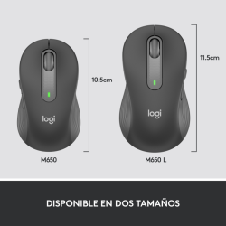 Logitech 910-006236 ratón Oficina mano derecha RF Wireless + Bluetooth Óptico 4000 DPI