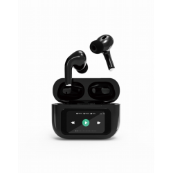 Gembird GMB Audio TWS-LCD-ANC-01-BK auricular y casco Auriculares Inalámbrico Dentro de oído Llamadas/Música USB Tipo C Bluetoot