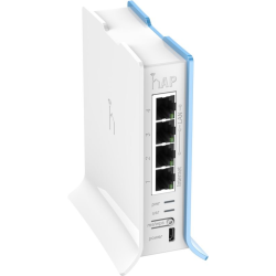 Mikrotik RB941-2ND-TC punto de acceso inalámbrico 300 Mbit/s Azul, Blanco