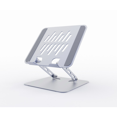 Gembird NBS-D1-04 soporte para monitor 39,6 cm (15.6") Escritorio Plata