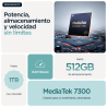 Motorola edge 60 fusion 16,9 cm (6.67") SIM doble Android 15 5G USB Tipo C 8 GB 256 GB 5200 mAh Turquesa