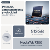 Motorola edge 60 fusion 16,9 cm (6.67") SIM doble Android 15 5G USB Tipo C 8 GB 256 GB 5200 mAh Gris