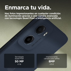 Motorola moto g05 16,9 cm (6.67") SIM doble Android 15 4G USB Tipo C 4 GB 256 GB 5200 mAh Azul