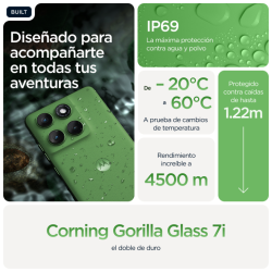 Motorola edge 60 16,9 cm (6.67") SIM doble Android 15 5G USB Tipo C 12 GB 512 GB 5200 mAh Verde
