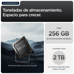 Motorola moto g56 5G 17,1 cm (6.72") Ranura híbrida Dual SIM Android 15 USB Tipo C 8 GB 512 GB 5200 mAh Negro