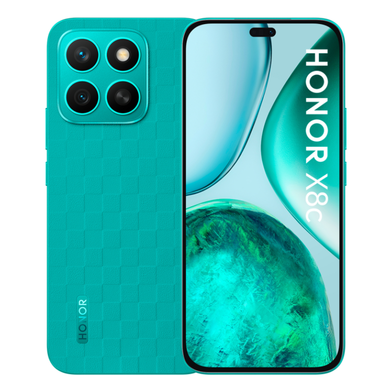 Honor X8c 17 cm (6.7") SIM doble MagicOS 9.0 4G USB Tipo C 8 GB 256 GB 5000 mAh Verde